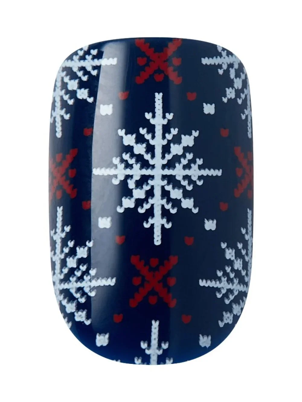 KISS Special Design Holiday Short Length Nails - Snow Much Fun